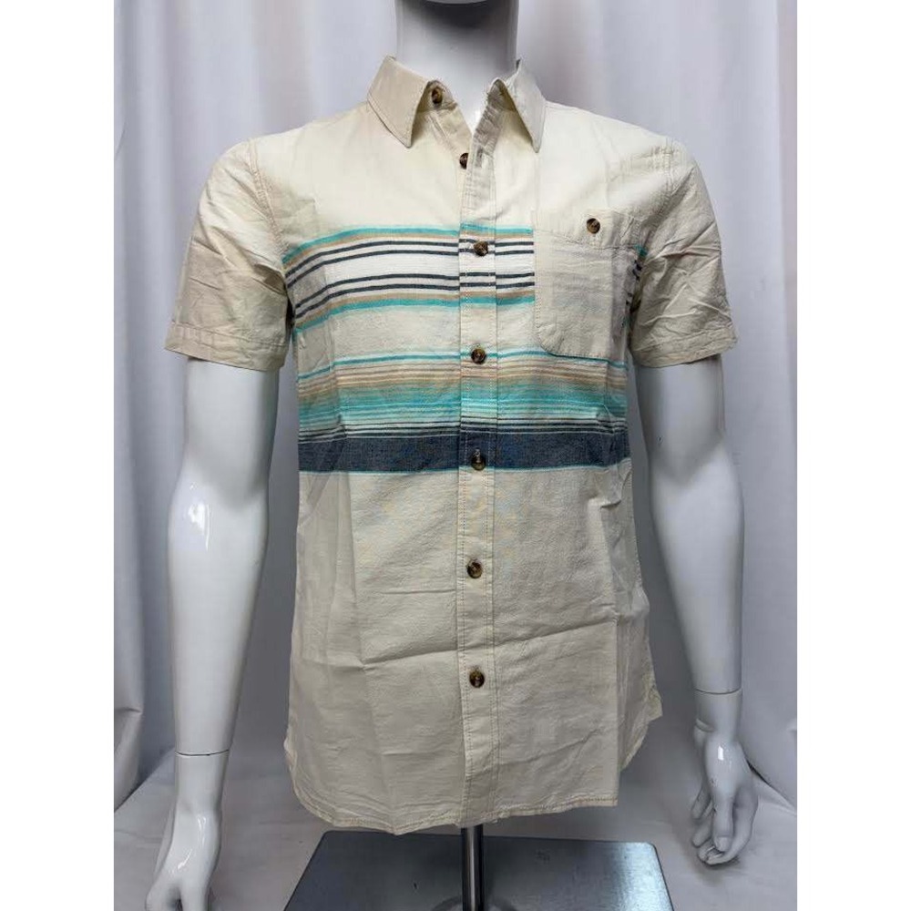 Vans Men's Wensley Short Sleeve Button Up Shirt VN0A315X SMALL NWT